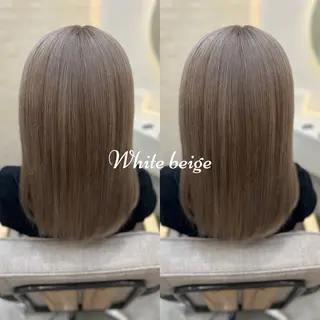 ミディアム lovis🧸ゆうあ 🧸/透明感カラーのヘアスタイル
