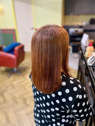 ミディアム ハイライト/艶カラー /レイヤー🌼阿部のヘアスタイル