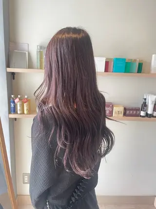 ロング ROCCO アイナ/ レイヤー透明感カラーのヘアスタイル