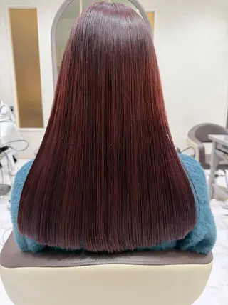 ロング 韓国風🌷✨ 守屋紗希のヘアスタイル