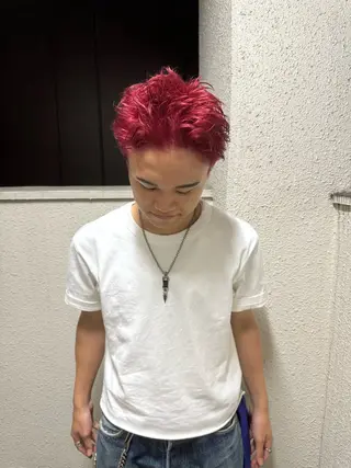 ショート カラー メンズ 高橋大和/ メンズ特化美容師のヘアスタイル