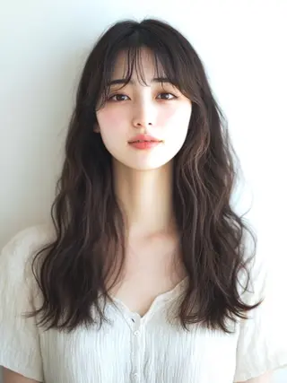 ロング 【モデル様大募集中】 了戒美希//伊勢原のヘアスタイル