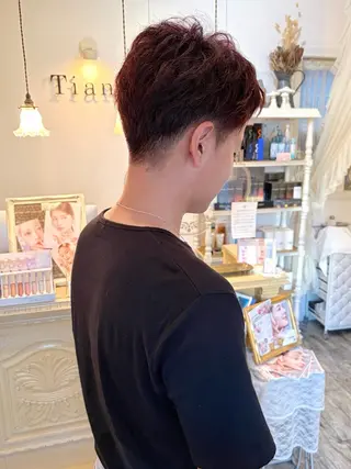 ショート メンズ 小林 真誉のヘアスタイル