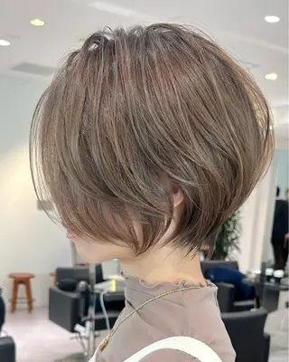 ショート ショート特化／銀座／ 冨田 湖翠のヘアスタイル