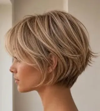 ショート UMEDA RYUHEIのヘアスタイル