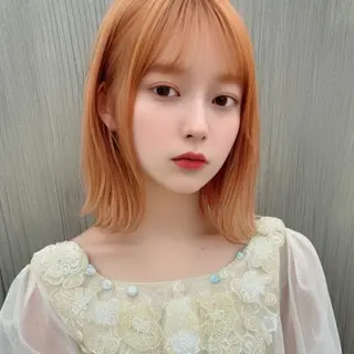 ミディアム THETAふじみ野 野宮のヘアスタイル