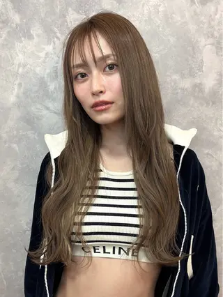 ロング 💎髪質改善/縮毛 矯正💎メンズパーマのヘアスタイル
