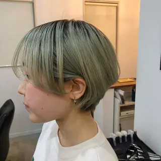 ショート 山口 晃也のヘアスタイル