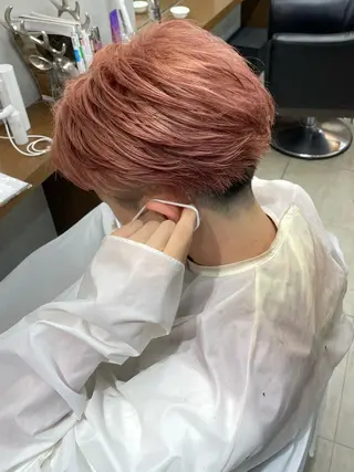 カラー yasuハイトーン/ デザインカラーのヘアスタイル