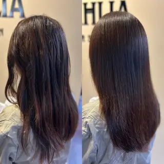 セミロング くせ改善師 髪質改善師ゴトウのヘアスタイル