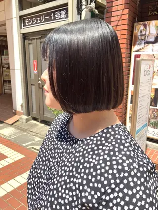 ショート 阿部 雲母のヘアスタイル