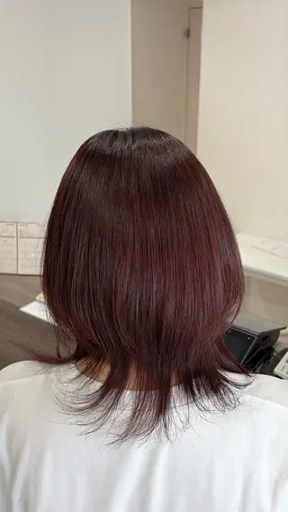 ミディアム カラー 🫧おおにし みか🫧のヘアスタイル