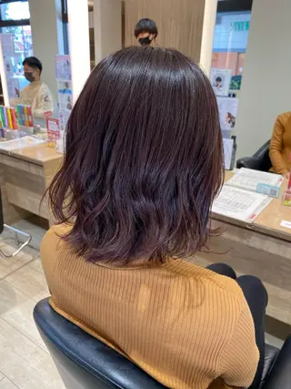 ミディアム カラー 🦋透明感カラー / 森脇 大登のヘアスタイル