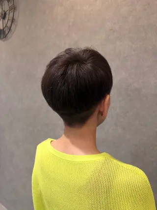 ショート カラー わたなべ まさとのヘアスタイル