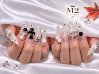 ネイル 長さだし専門店 M2 rikaのネイルデザイン