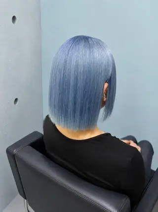 セミロング 池袋/カラー特化🎨 ロング料金なし🩵のヘアスタイル