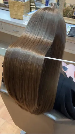 ロング Fil HAIR and SPAのヘアスタイル