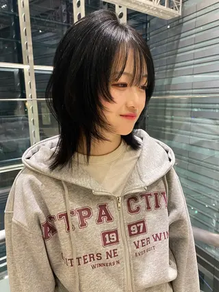 ミディアム カラー mai / linoah˚✧のヘアスタイル