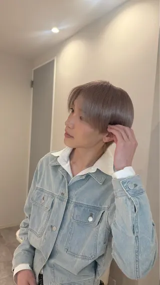 メンズ 濵田 結月のヘアスタイル
