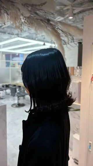 ミディアム ヘアアレンジ 🌙小林春月/新宿/ 美髪/ハイトーン🌙のヘアスタイル