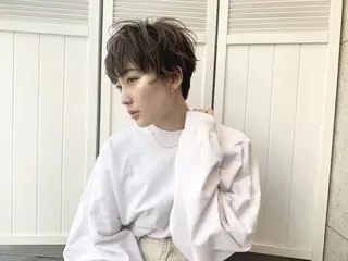 ショート カラー レイヤー/髪質改善 /山永圭介のヘアスタイル