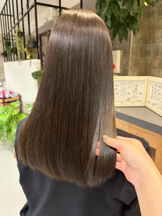 ロング カラー The C海老名店 りりあのヘアスタイル