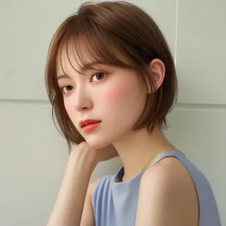 ショート THETAふじみ野 野宮のヘアスタイル