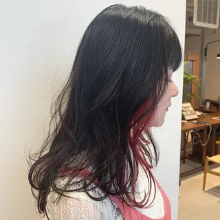 ロング カラー 🤍顔まわりカット/ ボブ/SHIMADAのヘアスタイル