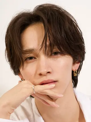 メンズ 曲がる縮毛矯正 /山本千太のヘアスタイル