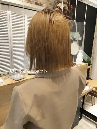 ショート ✨透明感ケアカラー✨ 長野ゆきなのヘアスタイル