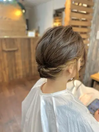ショート ヘアアレンジ Luzir⭐︎ GEN⭐︎のヘアスタイル