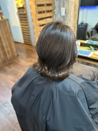 ミディアム カラー Luzir⭐︎ GEN⭐︎のヘアスタイル