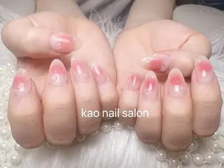 ネイル kao nail マグネット/長さだしのネイルデザイン
