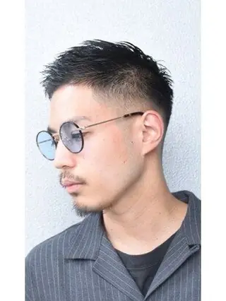 ショート メンズ 林 真那のヘアスタイル