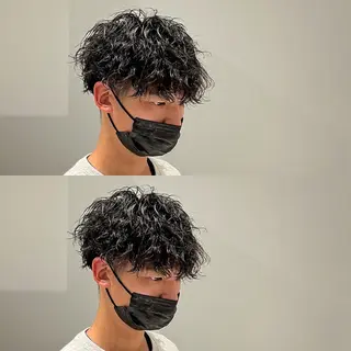 ショート パーマ メンズ 瀧野 翔吾【メンズ特化】のヘアスタイル