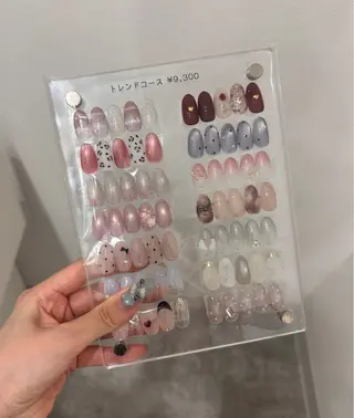ネイル 🎀RUI🎀ネイル 練習モデル⊹˚₊のネイルデザイン