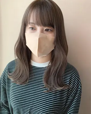 ロング カラー hubhair レイヤー/透明感のヘアスタイル