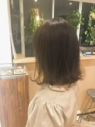 ミディアム カラー 白髪ぼかし/ショート /ミニボブだいじのヘアスタイル