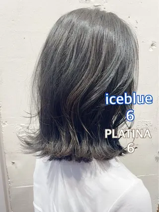ロング カラー 360°キレイな ショートカットのヘアスタイル