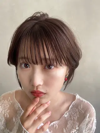 ショート 佐々木陸/ショート特 化/明るい白髪染めのヘアスタイル