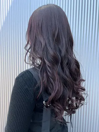 ロング 牧野 佳樹のヘアスタイル