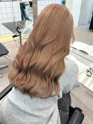 ロング カラー 似合わせ×ハイトーン ブリーチカラー/大雅のヘアスタイル