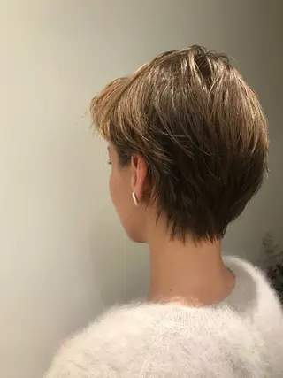 ショート Nakano Hajimeのヘアスタイル