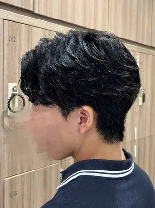 パーマ メンズ 💫片山理緒/目黒区 /艶髪縮毛矯正💫のヘアスタイル