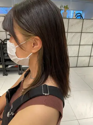 セミロング カラー 🦕小林 大地🦕のヘアスタイル