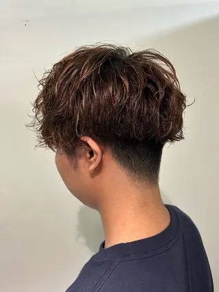 ショート メンズ ⚜️メンズカット・パ ーマ/ひかる⚜️のヘアスタイル