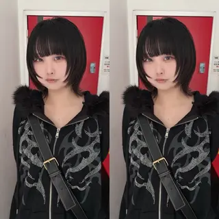 ミディアム きたやまこう /ウルフ/レイヤーのヘアスタイル
