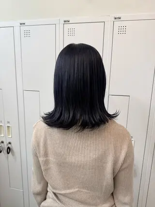 ミディアム 近藤 千裕のヘアスタイル