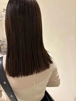 セミロング 渡邉 ひかるのヘアスタイル