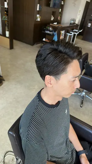 ショート メンズ 中島 剛のヘアスタイル
